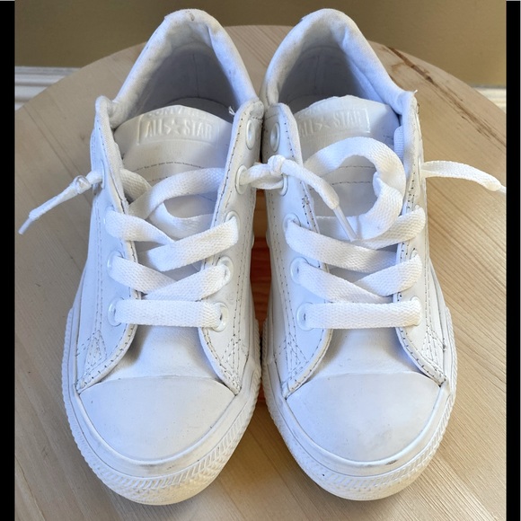 kids leather converse